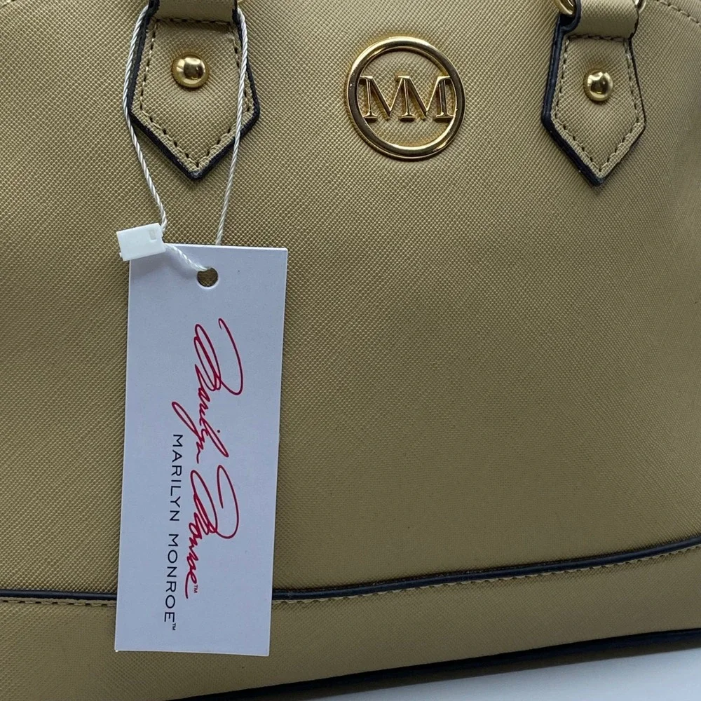 Preppy Vegan Leather Structured Handbag Set Old Money Classic Luxury Minimalist